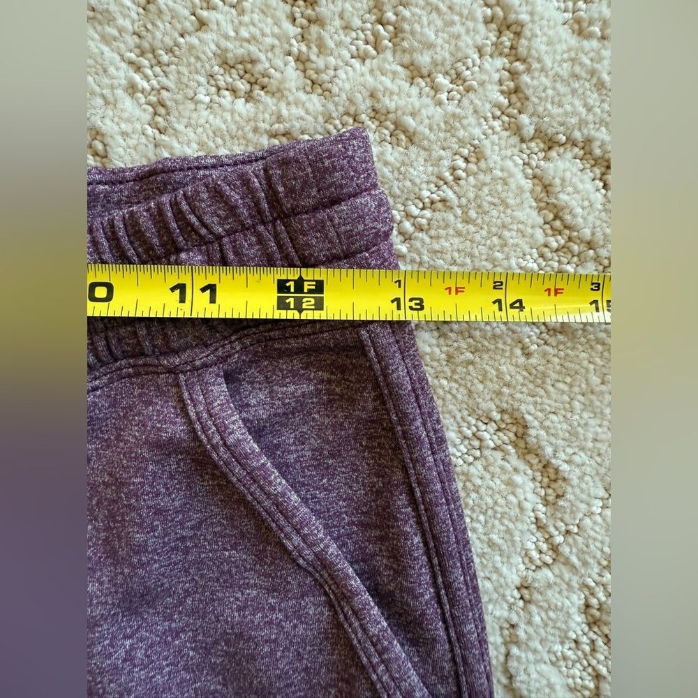 Lululemon Ivivva Girls Size 12 Heather Maroon Activewear Yoga Leggings. - Picture 6 of 9